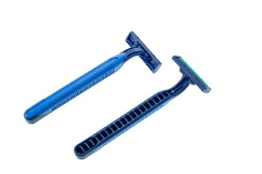 Yeni mavi tıraş makinesi