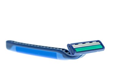 Yeni mavi tıraş makinesi