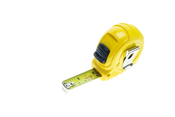 New yellow measuring tape — Stock fotografie