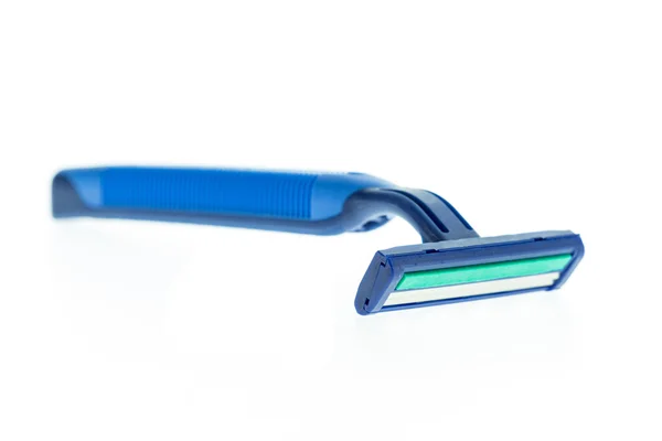 New blue shaver — Stockfoto