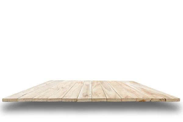 Top van houten tafel — Stockfoto