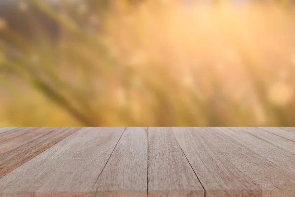 Верхушка деревянного стола — стоковое фото