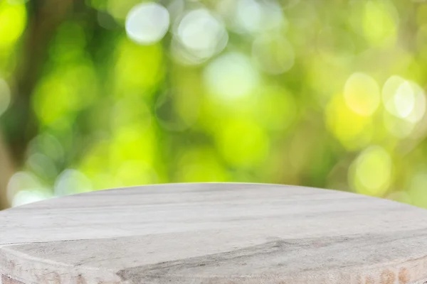 Parte superior de la mesa de madera — Foto de Stock