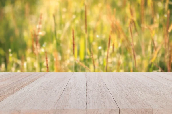 Top of wooden table — Stock Photo, Image