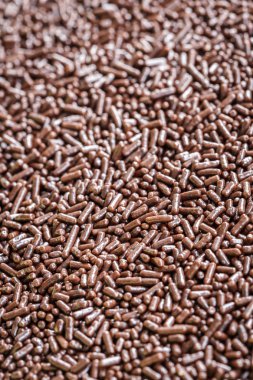 çikolata parçacıklı doku