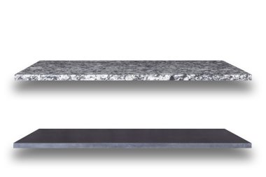 Doğal taş raflar boş üst