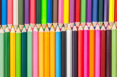 Desen renkli kalemler doku ve arka plan