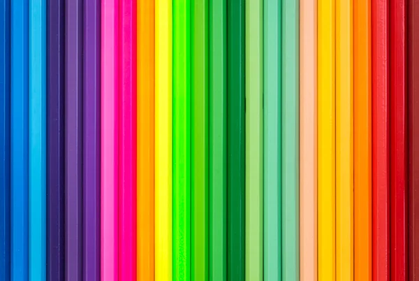 Pattern colour pencils texture and background — Stock Photo, Image