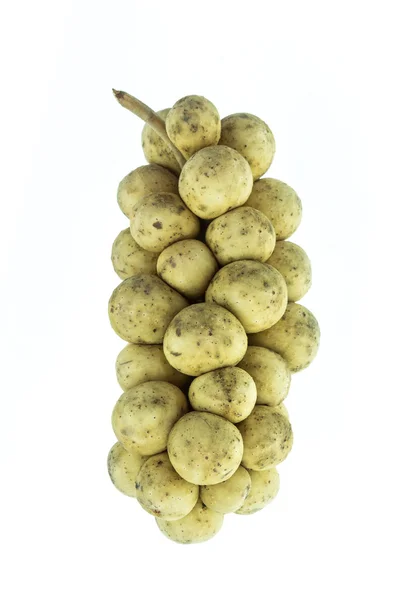 흰색 배경에 고립 된 울런공 과일 — 스톡 사진