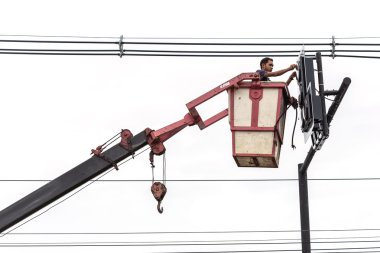 Phuket, Tayland - 17 Eylül 2015: Kimliği belirsiz kişi ben