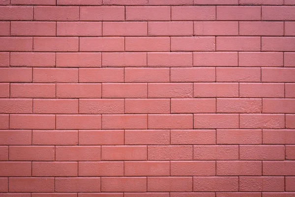 Rode bakstenen muur achtergrond en textuur — Stockfoto