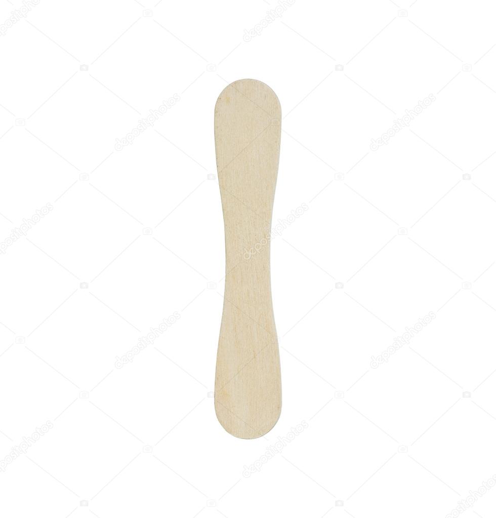 Wooden Stick Isolated On White Background Stock Photo, Picture and Royalty  Free Image. Image 37064496.
