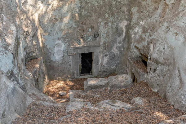 Caverna Pano Merchant Bet She Arim Kiryat Tivon — Fotografia de Stock