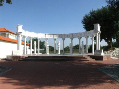 İsrail 'in Casarea kentindeki güzel Ralli Müzesi