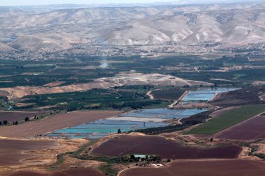  Belvoir Kalesinden Görüntü - Kokhav HaYarden Ulusal Parkı, İsrail