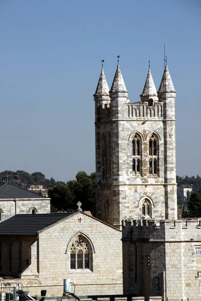 Catedral San Jorge Jerusalén Israel — Foto de Stock