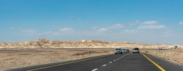 Highway Negev Desert Southern Israel — Stock Photo, Image