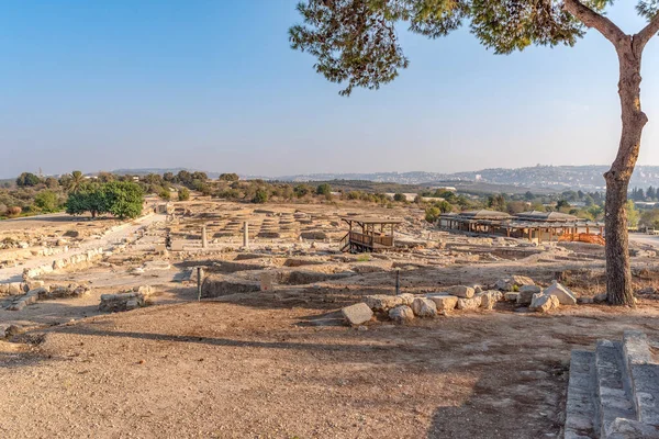 Tzipori ve İsrail 'deki Tzipori Milli Parkı' ndaki Nil Evi 'nin genel görünümü