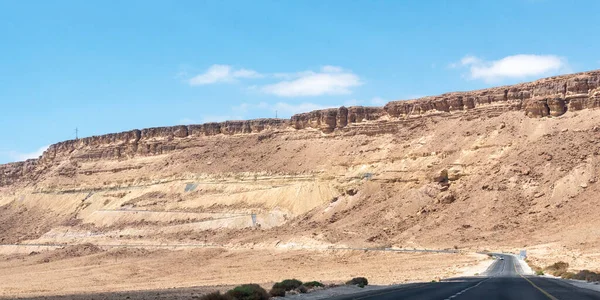 Highway Negev Desert Southern Israel — Stock Photo, Image