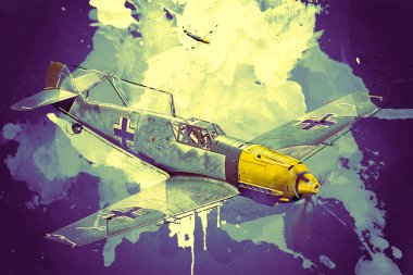 Messerschmitt Bf 109 clipart