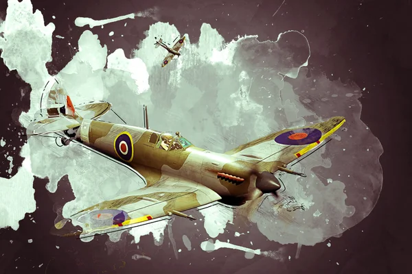 Supermarine spitfire — Fotografia de Stock