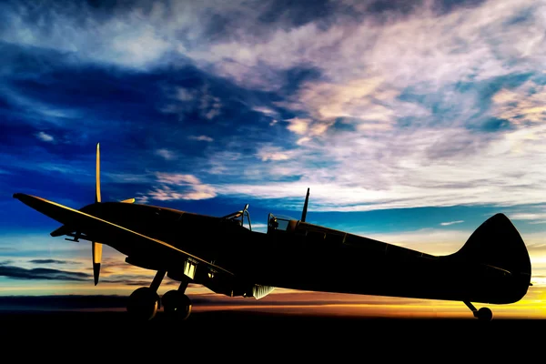 Supermarine spitfire — Fotografia de Stock