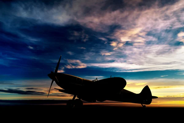 Supermarine Spitfire — Stockfoto