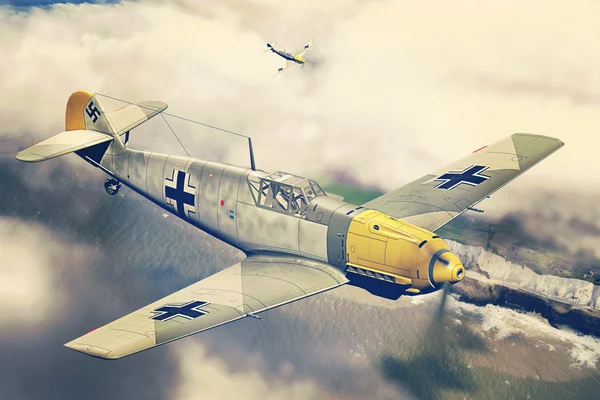 Messerschmitt Bf 109 — Stok fotoğraf