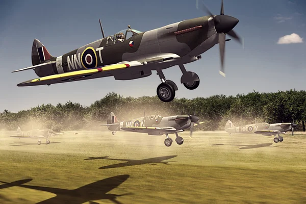 Supermarine Spitfire — Stok fotoğraf