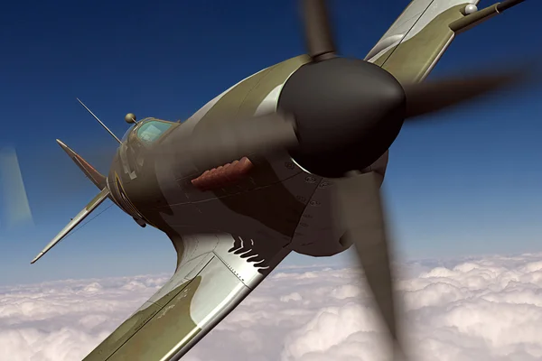 Supermarine spitfire — Fotografia de Stock