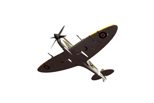 Supermarine Spitfire izolovaných na bílém pozadí — Stock fotografie