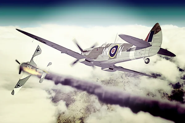 Supermarine Spitfire — Zdjęcie stockowe