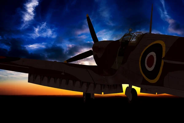 Supermarine spitfire Imagens Royalty-Free