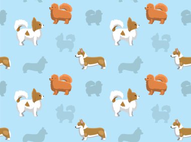 Köpek Duvar Kağıdı 7 Çizgi Filmi Kusursuz Desen