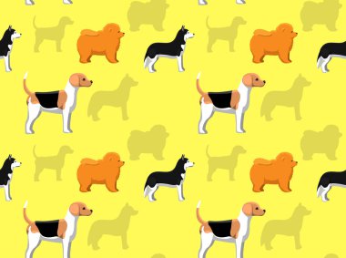 Köpek Duvar Kağıdı 15 Çizgi Film Deseni