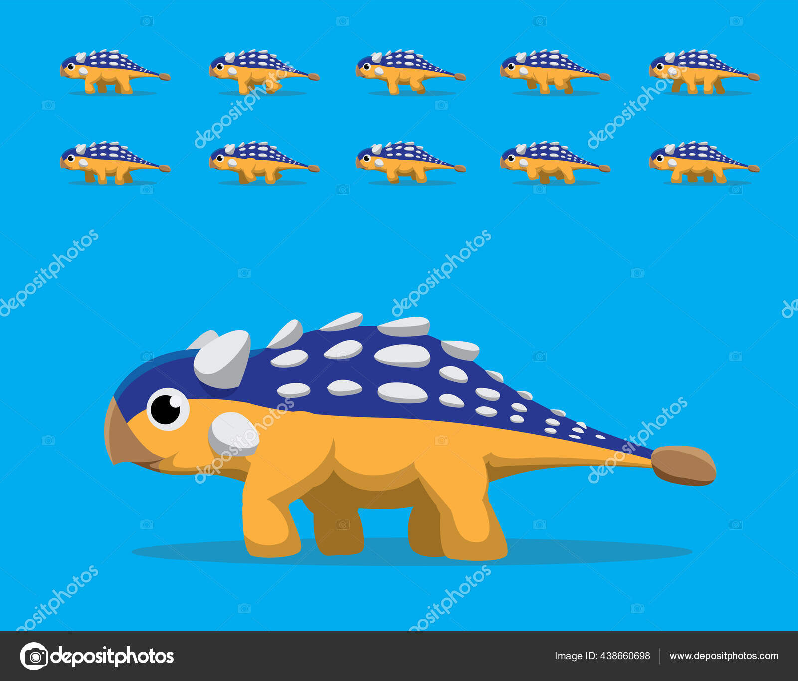 Dino Walkingストックベクター ロイヤリティフリーdino Walkingイラスト ページ 2 Depositphotos