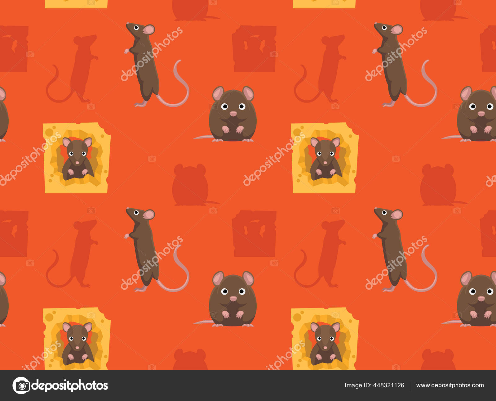 Rato Bonito Papel Parede Personagem Dos Desenhos Animados imagem