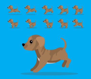 Hayvan Animasyon Dizisi Köpek Cimarron Uruguayo Çizgi Film Vektörü