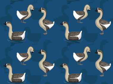 Yerli Kaz Afrika Çizgi Filmi Kusursuz Duvar Kağıdı