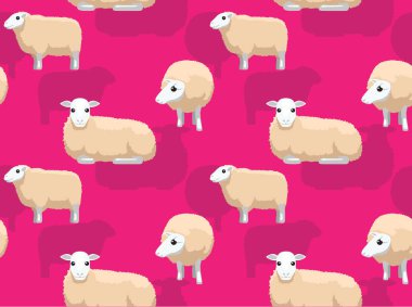 Doğu Frizya 'nın Şirin Koyunları Kusursuz Duvar Kağıdı