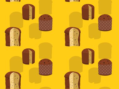 Ekmek Kibar Panettone Arkaplan Kusursuz Duvar Kağıdı