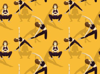 Manga Kadın Üçgeni Çizgi Filmin Kusursuz Arkaplan Duvar Kağıdı