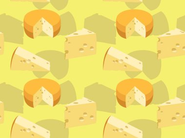 Yemek Peyniri Jarlsberg Vektörü Kusursuz Arkaplan Duvar Kağıdı