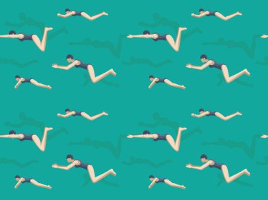 Yüzme Biçimi Kurbağalama Hareketi Arkaplan Kusursuz Duvar Kağıdı 01