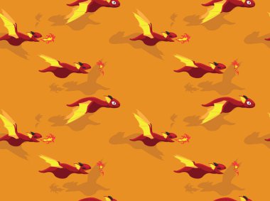Ejderha Uçan Ateş Nefesi Çizgi Filmi Sevimli Kusursuz Duvar Kağıdı 01