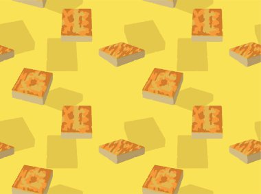 Tavada Kızarmış Şalgam Keki Dim Sum Vektörü Kusursuz Duvar Kağıdı 01