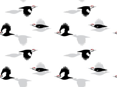 Manga Kadın Çizgi Filmi Golf Sallama Vektörü Kusursuz Arkaplan Duvar Kağıdı 01