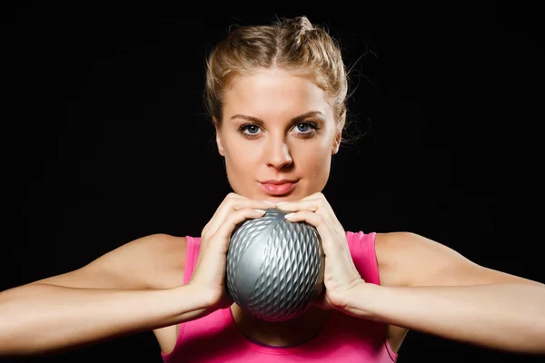 Bonita mulher esporte — Fotografia de Stock