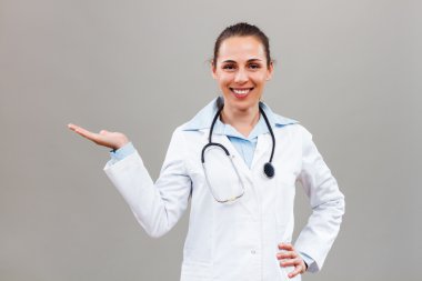 Holding, bir şey sunmak doktor