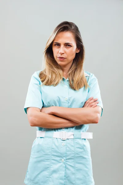 Porträt der schönen Krankenschwester — Stockfoto